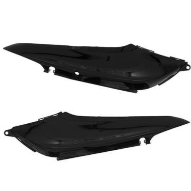 Imagem de Par Tampa Lateral Pro Tork Biz 125 Ks/Es 2011 A 2014 Preto
