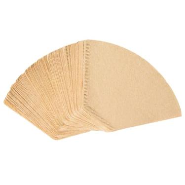 Imagem de 2 filtros de café de cone de papel marrom natural, filtro de café cru 2, serve para 2 a 6 xícaras Cuisinart Black & Decker e gotejadores de café em cone nº 2, substitui os filtros de café Melitta nº 2