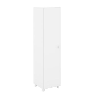Imagem de Armário Multiuso 1 Porta 2 Prateleiras Am3107 Branco