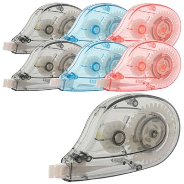 Imagem de CUXFLS Fita corretiva branca – fácil de usar, correções instantâneas para escrita errada, perfeita para escola, escritório, uso a qualquer momento, cobertura portátil e eficaz