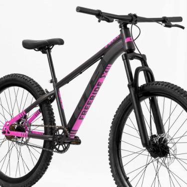 Imagem de Bicicleta Aro 26 Gts X-3 Freeride Freio A Disco Rosa