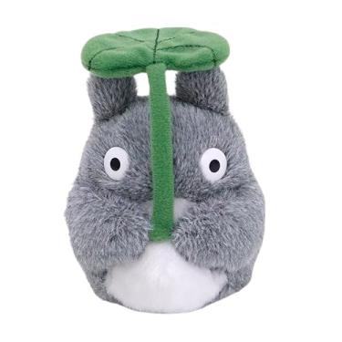 Imagem de Studio Ghibli - My Neighbor Totoro - 5" Totoro with Leaf Beanbag Plush
