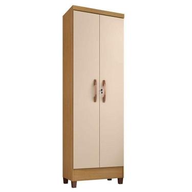 Imagem de Armário Multiuso Egito Carvalho Americano Off White Com Chave – Incorplac