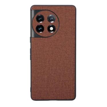 Imagem de Capas Compatível com Oneplus ACE 2,Design de padrão de tela,Pproteção completa de 360°,Pplástico macio,Proteção contra queda-Brown