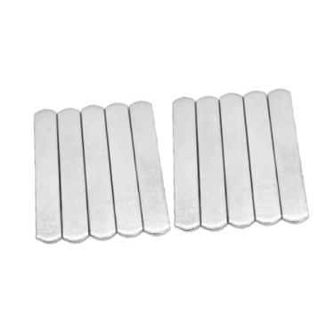 Imagem de YIJU 10 peças de colete com peso, placas de aço, colete com peso, fácil de usar, versátil, portátil, treinamento de força para exercícios de treino