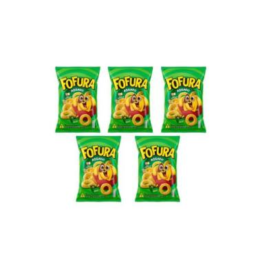 Imagem de Salgadinho Fofura Cebola 60g Kit com 5 unidades