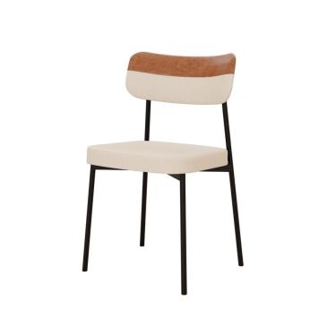 Imagem de Cadeira Mynna Fixa C/4 Pes 525 X 470 X 790 Mm C/1 Un. Crt.areia/courino Aramelo Crt Areia/courino Caramelo