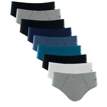 Imagem de Cueca Slip Mash Ref. 010.20 - Kit Com 3, M, Sortida