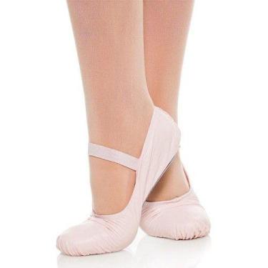 Imagem de Sapatilha Ballet / Dança - Meia Ponta - Lua de Cristal, Rosa, 24