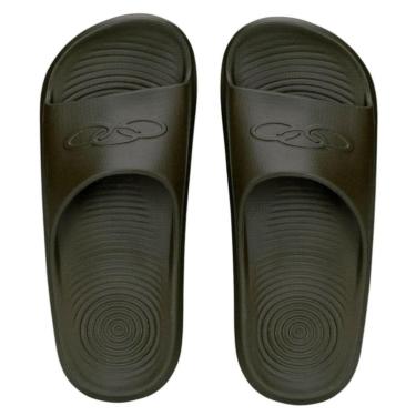 Imagem de Chinelo Olympikus Sereno Unissex - Verde e Preto 39-40-Feminino