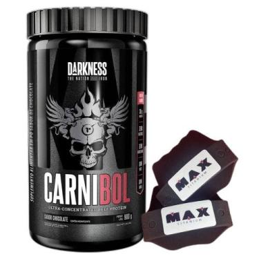Imagem de Carnibol Isolado Hidro 900G Chocolate Luva Max - Darkness