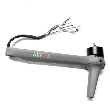 Imagem de runchicken-von Braço com conjunto de motor corpo de trem de pouso concha parte superior do meio moldura inferior parte de reposição reparo peça original para Air 3s (braço esquerdo dianteiro)