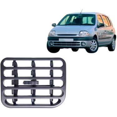 Imagem de Difusor De Ar Central Clio 00/16 Cinza Escuro Ld - ENGEKAR