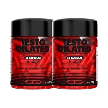 Imagem de Kit 2x Dilated Vitaminas e Minerais Pote 60 Cápsulas Arginina Piridoxina Boro Masculino Feminino Suplemento em Cáps 100% Natural Rico em Magnesio Zinco e Vitamina B6 - Body Nutry