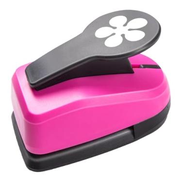 Imagem de Baoblaze Furador de papel manual premium, furador de papel para scrapbook, para artesanato, projetos DIY, cartões comemorativos para scrapbooking, Flor