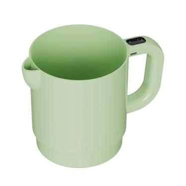 Imagem de Fenteer Batedor elétrico de ovos, lavador de arroz, copo de mistura multifuncional, portátil, batedeira de cozinha, pequena batedeira para lavar, filtrar e