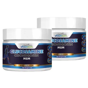 Imagem de Creme Vitamisan Glucosamina Condroitina MSM Colágeno 240 mLx2