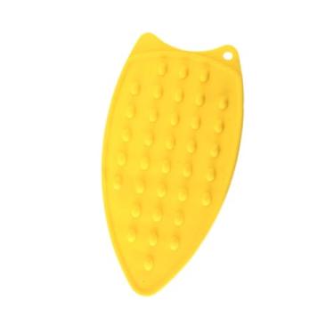 Imagem de IEUDNS Mini almofadas protetoras para descanso de ferro antiderrapantes, multiuso doméstico, compactas e mais grossas, para tábua de passar roupa, suporte, Amarelo
