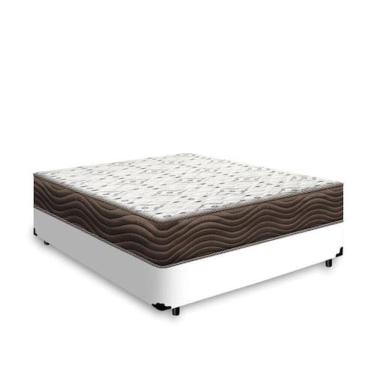 Imagem de Cama Box + Colchão Viúva  ISO 150 D45  - Ortobom - 128x188x53cm - Preto 
