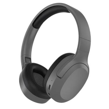 Imagem de Fone de Ouvido Bluetooth 5.3 Headphone Sem fio TWS On-ear Com Cancelamento de Ruído Leve Dobrável Fone Sem Fio Com Microfone Bateria de Longa Duração (Preto)