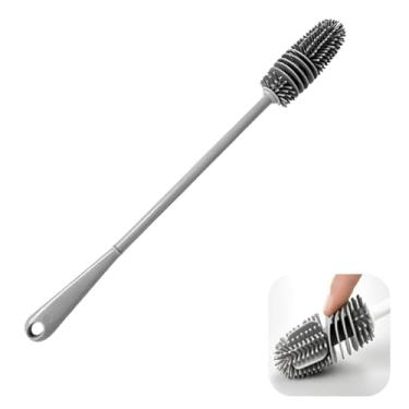 Imagem de Escova de Silicone para Lavar Garrafa, Mamadeira, Copo e Taça - Higienizador de Mamadeiras