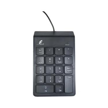Imagem de Teclado Numérico Usb X-cell Portátil P/ Notebook Preto -tn01