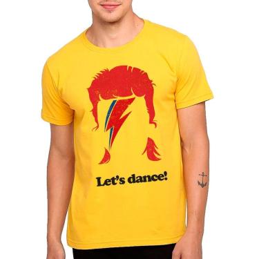 Imagem de Camiseta camisa David Bowie Let´s Dance, masculino, feminino