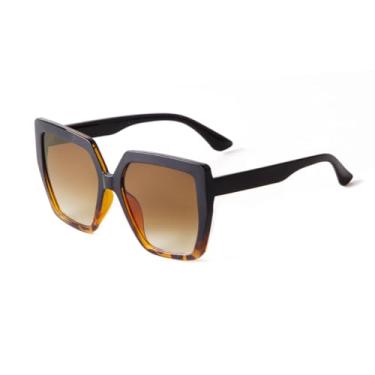 Imagem de VFDHN Óculos de sol retrô rosa feminino, luxuoso, retangular, armação grande, masculino, feminino, uv400 (6)