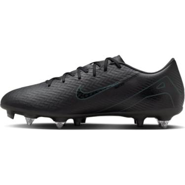 Imagem de Nike Tênis de futebol masculino Mercurial Vapor 16 Academy SG-Pro de cano baixo, Black Deep Jungle, 36 EU
