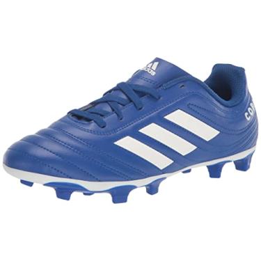 Imagem de adidas tênis de futebol masculino Copa 20.4 firme, azul/branco/azul, 7.5 EUA, Azul/branco/azul, 7.5