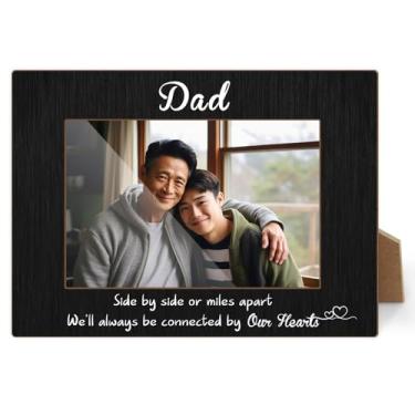 Imagem de Moldura de pai, Side By Side Or Miles Apart 10 x 15 cm, presentes de aniversário, Natal, Dia dos Pais, para pai da filha e filho, molduras de mesa para decoração de mesa-39