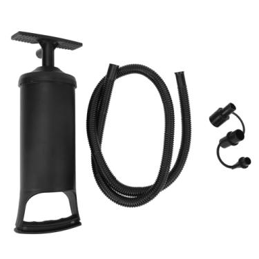 Imagem de Bomba manual da bomba de ar manual Bomba de ar manual rápida para o material inflável da piscina de colchões com 3 bicos com 3 bicos
