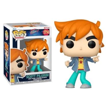 Imagem de Funko Scott Pilgrim Anime + Pop Protector: Movie Pop! Takes Off Animation Vinyl Figure (Gift Set Bundled with ToyBop Box Protector Collector Case)
