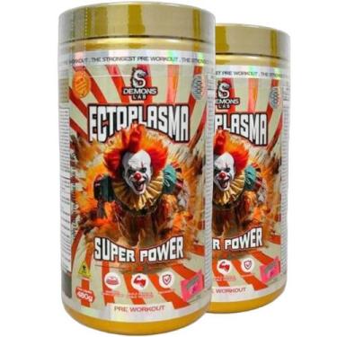 Imagem de Kit 2X Pre Treino Ectoplasma Super 480G Tutti Fruit - Demons - Demons 