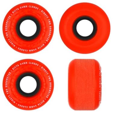 Imagem de Ricta Rodas de skate Clouds Red Orange 92a de 54 mm