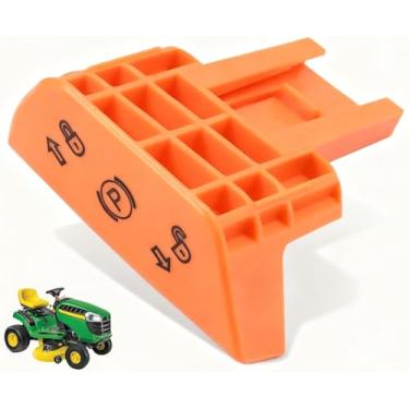 Imagem de MEEIHUI UC21883 Maçaneta de freio de parque/puxador de equipamento compatível com trator de gramado John Deere S, X Series S100 S110 S120 S130 S140 S160 S170 S180 S220 S240 X107 X117R X127 X147 R X167