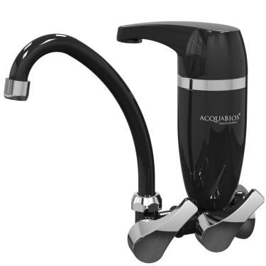 Imagem de Filtro Bica Movel Premium Preto Cromado - 1006-0022 - Acquabios Filtro Bica Movel Premium Pto Cro Acquab