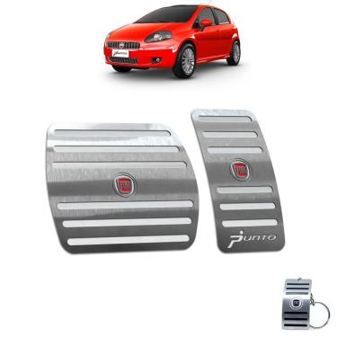 Imagem de Pedaleira Automático Aço Inox Punto 2007 A 2012