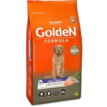Imagem de Ração Golden Formula Peru & Arroz Para Cães Adultos 15Kg