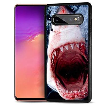 Imagem de Capa protetora durável para Samsung S10e, Galaxy S10E, capa traseira macia e durável, HOT13133 dente de tubarão