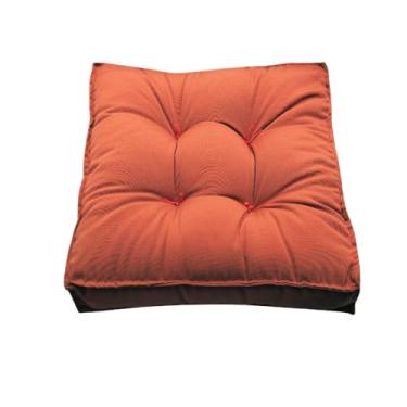 Imagem de Almofada Futon 40x40 Quadrado Assento Banco Shelter(Terracota)