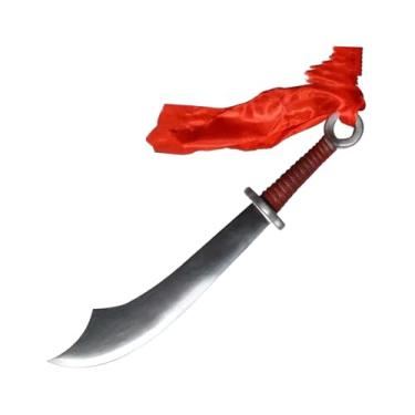 Imagem de KiBcsLic Espada de brinquedo de Halloween para cosplay infantil, acessório leve para brincadeira de faz de conta para carnaval, presente para festa