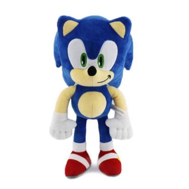 Imagem de Brinquedo de pelúcia Hedgehog Sonic 30cm para crianças
