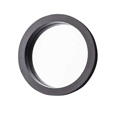 Imagem de Espelho escandinavo - espelho redondo espelho de banheiro montado na parede espelho de vaidade espelho de parede diâmetro 50 cm