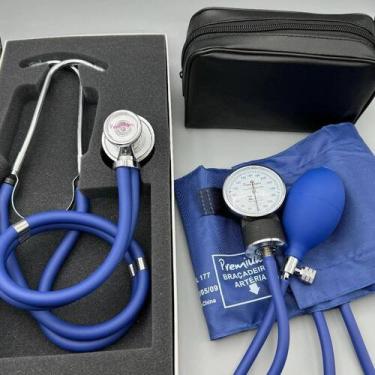 Imagem de Kit de Acadêmico de Enfermagem- Estetoscópio Duplo Rappaport Premium +
