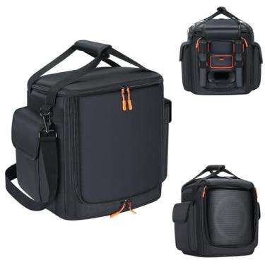 Imagem de Bolsa para alto-falante compatível com JBL Partybox Encore Essential/Essential 2, estojo de transporte para alto-falante JBL PartyBox On The Go e acessórios, mochila para alto-falante JBL Encore
