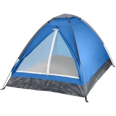 Imagem de Tenda de 2 pessoas, barracas de domo para acampamento com bolsa de transporte da Wakeman Outdoors (equipamento de acampamento para caminhadas, mochilas e viagens) - Azul