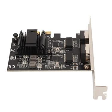 Imagem de Acouto Placa PCIe de Porta Dupla RTL8125BG Chip Adaptador Ethernet de 2,5 Gbps para Desktops e Servidores