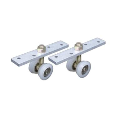 Imagem de JOCEC, ROLDANA GUIA TRILHO STANLEY 2 RODAS C/ROLAMENTO REBAIXO ABA 1/18" PORTA 2PCS JOCEC