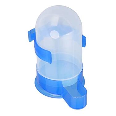 Imagem de ZJchao Alimentador de Pombos, Plástico Azul de Grande Capacidade, Alimentador de água para Pássaros, Design Automático para Pombos, Alimentação e Rega de Pássaros (Azul Tamanho Pequeno)